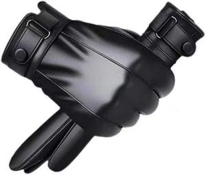 Gants d'hiver en cuir de mouton thermique personnalisés pour femmes, écran tactile, respirants, décontractés, sport, ski, voyage, extérieur, unis - Product Image 6