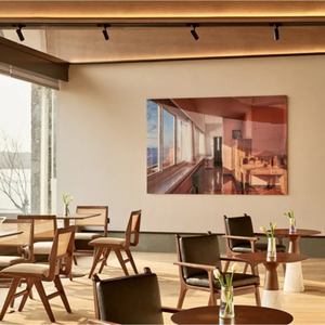 ชุดเก้าอี้โต๊ะอาหารสุดหรูระดับ5ดาวทำจากไม้ทันสมัยเฟอร์นิเจอร์ร้านอาหารสำหรับโรงแรมและคาเฟ่ - Product Image 4