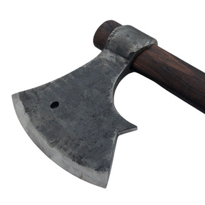 Hermoso hacha de acero al carbono de alto grado industrial, mango de madera para exteriores, el mejor nuevo diseño, hacha de corte para acampar. - Product Image 5