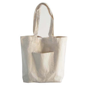 Sac fourre-tout décontracté en toile délavée, grande capacité, résistant à l'eau, sac tendance pour l'été et l'automne, fermeture ouverte, couleur unie - Product Image 1