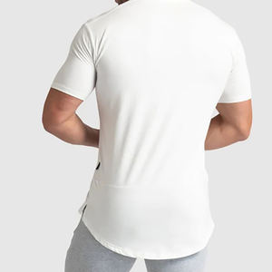 Camiseta Extra Grande Personalizable para Hombre, Manga Corta, Secado Rápido, Transpirable, Ecológica, 100% Algodón, Tejido Grueso de 330g, Estilo Hip Hop - Product Image 5