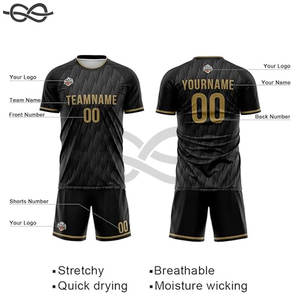 Vêtements en gros maillot de football maillot personnalisé vierge personnaliser vêtements de sport nouveau design maillot de football cricket t-shirt prix raisonnable - Product Image 4