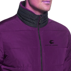 Trendy <b>cropped</b> premium fashionable hooded warm <b>puffer</b> <b>jacket</b> custom mens lightweight OEM ODM 2025 stylish winter outerwear - Product Image 5