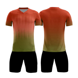 เสื้อฟุตบอลฝรั่งเศสผ้าโพลีเอสเตอร์100% พิมพ์ซับลิเมชันชุดฝึกสไตล์ล่าสุด - Product Image 2