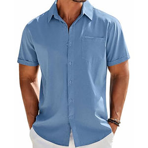 Polo en coton de haute qualité pour hommes, en polyester brodé personnalisé, tricoté, pour polo de golf, respirant, avec options de taille différentes - Product Image 1