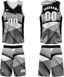 2025 Nouvel uniforme de basket-ball réversible personnalisé de haute qualité blanc et bleu | Maillot Design gratuit Fabricant de vêtements de sport d'équipe - Product Image 4