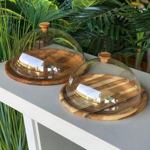 Support à gâteau en bois au look exclusif et royal, design spécial, support de présentation pour cupcakes et pâtisseries, facile à utiliser au meilleur prix - Product Image 3