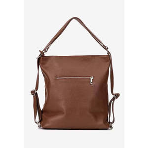 Borsa e Zaino Morbidi in Vera Pelle Scamosciata e Pelle Dollar - Made in Italy - Art. 25392 - Product Image 5