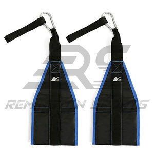 Respirant haute qualité logo personnalisé Gym Ab sangles professionnel vente en gros pro Ab sangles pour hommes et femmes - Product Image 1