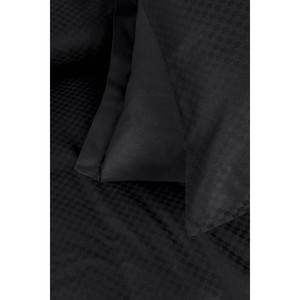 Parure de lit en coton à carreaux Ranforce ift Kiilik Nevresim Takm, motif écossais noir - Product Image 4