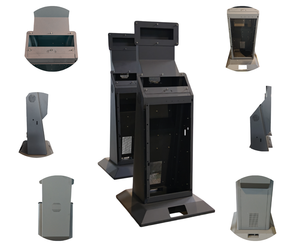 Conception personnalisée Support de kiosque à la demande personnalisée Boîtier en acier enduit de poudre pour armoire de signalisation numérique Boîtier fabriqué - Product Image 1