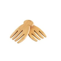 Ensemble de cuillères à salade en bois pour la maison et la restauration, fabriqué en Inde, en promotion
