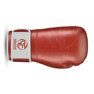 Gants de boxe professionnels en cuir confortables de haute qualité personnalisés pour l'entraînement au combat en vente - Product Image 6