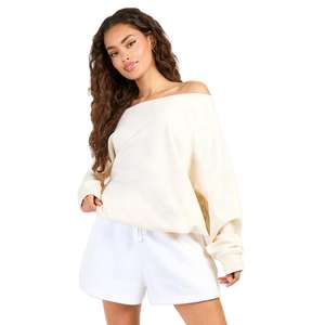 Sweat à capuche pour femme en polaire personnalisé, épaules tombantes, surdimensionné, de haute qualité, anti-boulochage, hiver, logo avant, fabriqué au Pakistan - Product Image 1