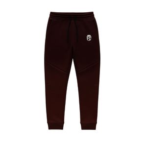 Pantalones Deportivos de Felpa Técnica para Hombre en Color Granate, Ligeros, Cálidos, para Entrenamiento Atlético, Corte Ajustado, Ropa Deportiva Premium - Product Image 1