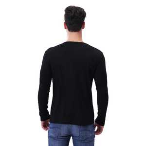 T-shirt à manches courtes 100% coton pour homme Conception OEM personnalisée Respirant Motif uni Bon prix pour la saison estivale unisexe grande taille - Product Image 3