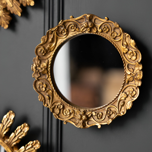 Grand miroir mural Miroir mural rond Décorations pour le salon Design festif de Pâques Miroirs muraux décoratifs élégants - Product Image 6