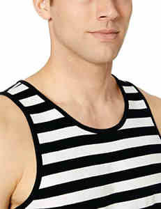 Vêtements de sport pour hommes, débardeur de sport, vente en gros, personnalisé, Star Works Corporation, 100% coton/polyester, séchage rapide, respirant - Product Image 6