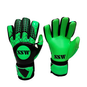 Gants de gardien de but professionnel de couleur unie en gros pour adultes vêtements de sport avec cuir latex caoutchouc matériaux Sports de plein air - Product Image 1