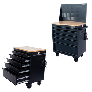 Armoire à outils en acier au carbone 76cm 05 tiroirs OEM & ODM Support pour mécanicien garage roulant automobile outil de gros vente en gros - Product Image 1