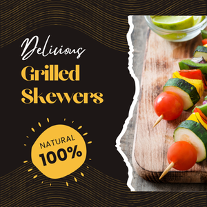 Brochetas de bambú vietnamitas de 10 pulgadas-Alta calidad para uso en barbacoa y catering - Product Image 1