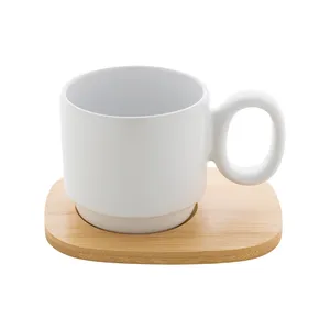 Tazza Personalizzata in Ceramica e Bambù Cusco, Gadget Promozionale Personalizzabile - Product Image 2