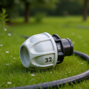 Conector de Agua para Jardín Claber RAINJET 90274 F de Polietileno, Conexión Roscada de 1 Pulgada, Sistema de Riego - Product Image 3