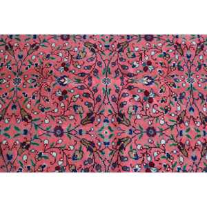 Vintage Large Rug 5.7x9.4 ft, <b>Red</b> Blue Ombr Rug <b>Wool</b> - Product Image 5