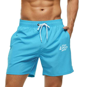 <b>Compression</b> Spandex Cotton Casual Gym <b>Shorts</b> Men Breathable Waterproof Elastic Waist Quick Dry Sport Running Workout Fitness - Product Image 2