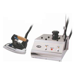 Fer à repasser électrique Gianni Inox PS21 1800W avec vapeur de 5,5 bars (1,4 L), puissance de 1800 watts, pression de 5,5 bars, réservoir d'eau de 1,4 L - Product Image 1