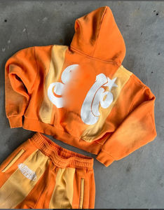 ชุดวอร์มแบบหนา450 GSM พิมพ์ลายสกรีนสีเฮฟวี่เวทพร้อมแผ่นเสริมสำหรับชายและหญิง - Product Image 3