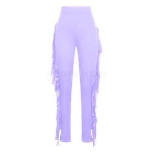 กางเกงหนังแกะนิ่มแฟชั่นสำหรับผู้หญิงกางเกงหนังแกะนิ่มดีไซน์ล่าสุด - Product Image 1