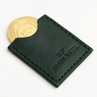 Fabricant Porte-monnaie défi en cuir PU Logo personnalisé EDC Coin Slip