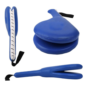 Mitaines souples de haute qualité en cuir pagaies de boxe mitaines et coussinets Kickboxing Sparring MMA équipement Arts martiaux gants de boxe - Product Image 3