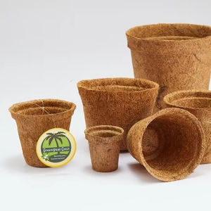 Macetas de coco de calidad superior Uso ideal Jardín doméstico Agricultura Granjas Sri Lanka Fabricación y exportación Biodegradable orgánico natural - Product Image 1