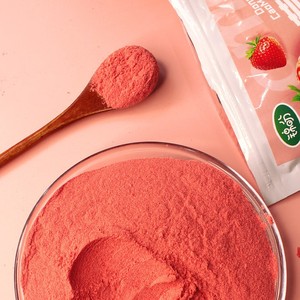 Venta al por mayor liofilizado natural sabor a fresa en polvo mezcla bebida y comida - Product Image 5