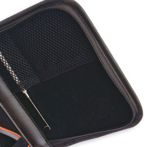 Kit de Pinzas para Extensiones de Cabello con Estuche, Tijeras, Clips, Agujas, Enhebrador de Lazos, Etiqueta Personalizada, Color Rojo Bebé, Herramientas para Extensiones de Cabello - Product Image 4