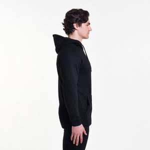 Custom Logo High Quality 3D Puff Printing 100% Cotton Hoodie Heavy Weight Full Zip Up Mens Oversized Hoodies - Product Image 4