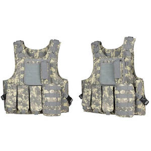 Chaleco táctico para juegos al aire libre, aparejo de pecho, ropa de caza de seguridad, accesorios de placa de caza, chaleco de seguridad - Product Image 6