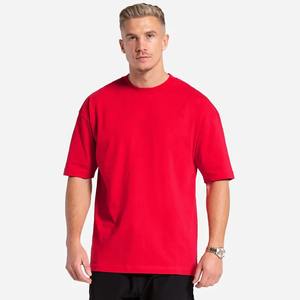T-shirt personnalisé à manches tombantes pour homme, haut oversize, 100 coton, de toutes les couleurs, à des prix abordables - Product Image 6
