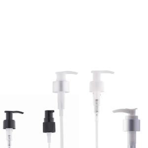 Bouteille cylindrique en plastique cosmétique PET de 300ml, conception d'épaule biseautée vide avec pompe pour emballage de shampooing revitalisant lotion - Product Image 2