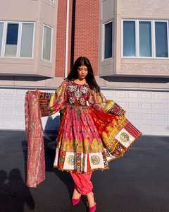 Vestidos bordados tradicionales afganos para mujer, vestido largo transpirable de alta calidad, el mejor traje de costura, venta al por mayor, diseño personalizado - Product Image 4