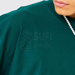 เสื้อยืดโอเวอร์ไซส์ผู้ชายสไตล์สมาร์ทแคชชวล ใส่ได้ทุกวัน สวมใส่สบาย ระบายอากาศดี ผลิตจากผ้าฝ้ายถัก 100% เป็นมิตรกับสิ่งแวดล้อม เหมาะสำหรับฤดูร้อน - Product Image 3