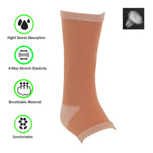 อุปกรณ์ป้องกันสำหรับปั่นจักรยานและยกน้ำหนัก ผ้าสแปนเด็กซ์ ไนลอน ยาง สนับเข่า ปลอกแขน ปรับขนาดได้ แบบสวม สำหรับผู้ใหญ่ - Product Image 2