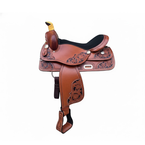 Silla de montar de cuero de la mejor calidad hecha a mano Racing Western English Durable Cómodo Directo del fabricante al por mayor - Product Image 1
