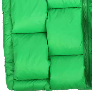 Venta al por mayor de abrigos de diseñador de moda marrón para hombres de talla grande personalizado suave impermeable al aire libre Puffer chaqueta cierre de cremallera Casual - Product Image 4