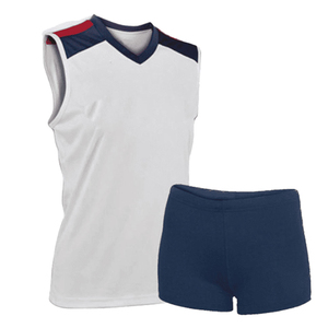 2025 nouveauté produit de haute qualité hommes volley-ball uniforme 100% Polyester volley-ball maillots deux pièces volley-ball uniformes - Product Image 3