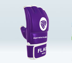 ถุงมือมวย MMA สำหรับผู้ชายถุงมือฝึกมวยขนาดครึ่งนิ้วพลัสไซส์ผลิตจากหนัง PU - Product Image 5