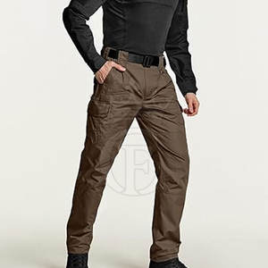 Pantalones Cargo de hombre informales ligeros e impermeables 100% algodón ecológico transpirable secado rápido fabricante de Pakistán al por mayor - Product Image 4