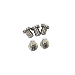 Goupille de centrage en aluminium métrique non revêtue de haute qualité avec fente pour clé à fourche - Product Image 1
